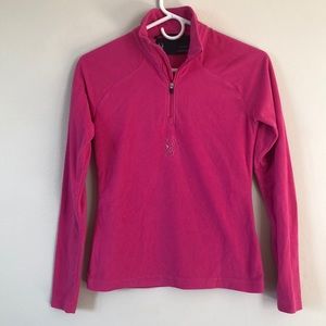 Spyder lightweight fleece quarter zip top sz xs